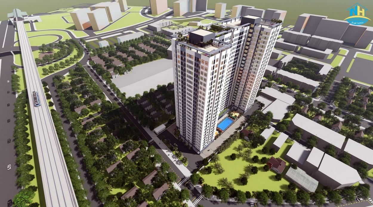 Phối cảnh Bcons Miền Đông