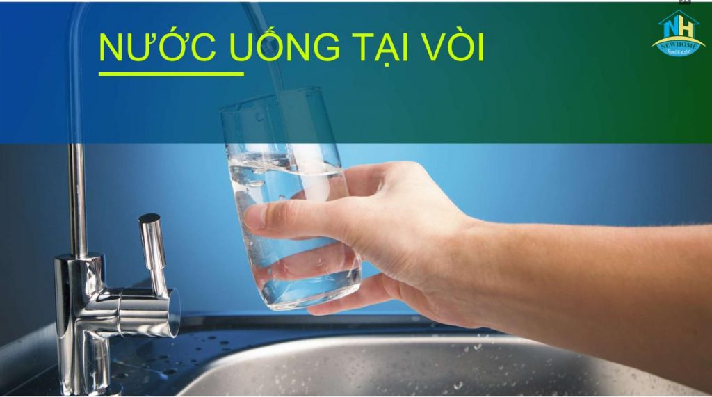 Tiện ích nước uống tại vòi Bcons Polygon