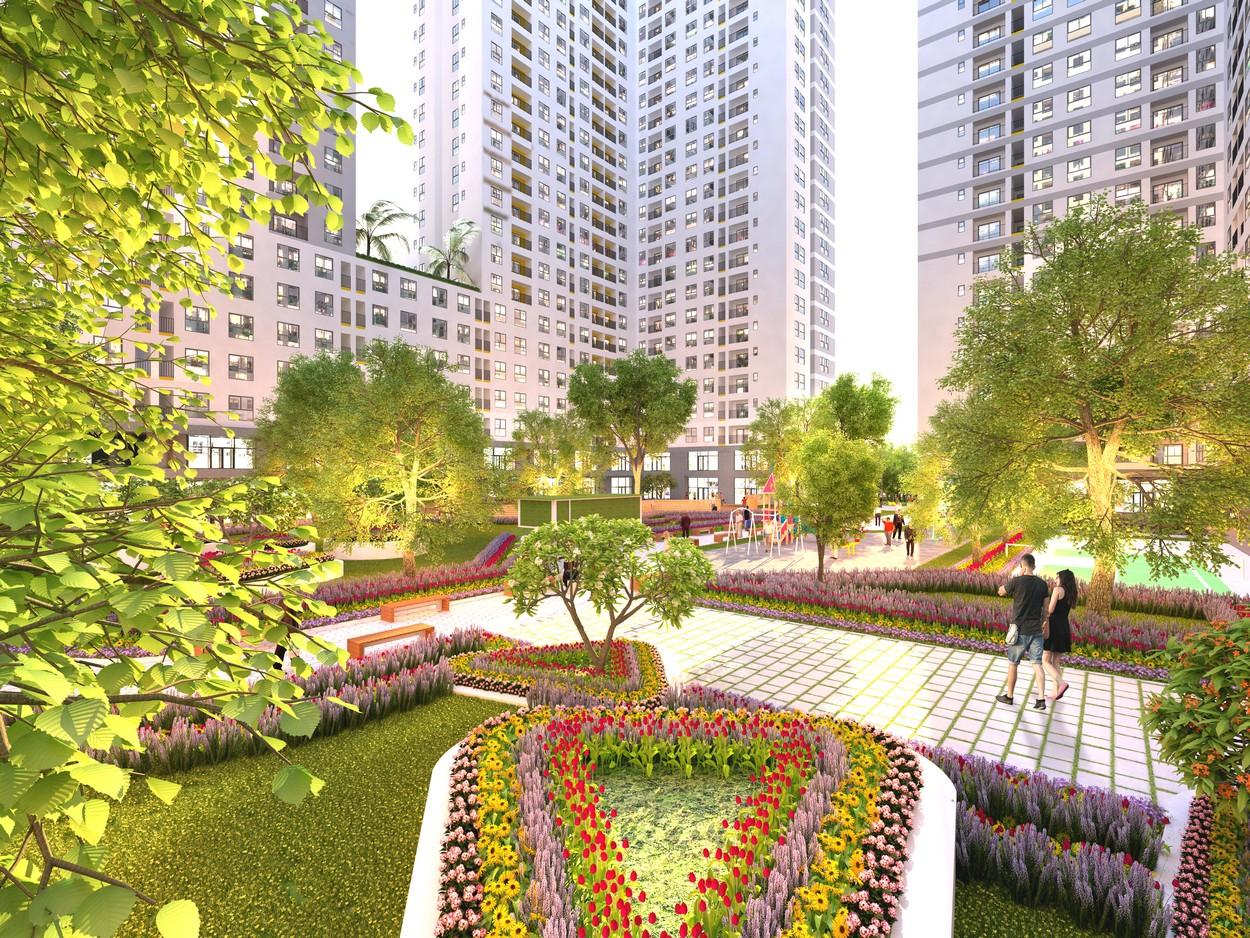 Tiện ích công viên nội khu Bcons Garden